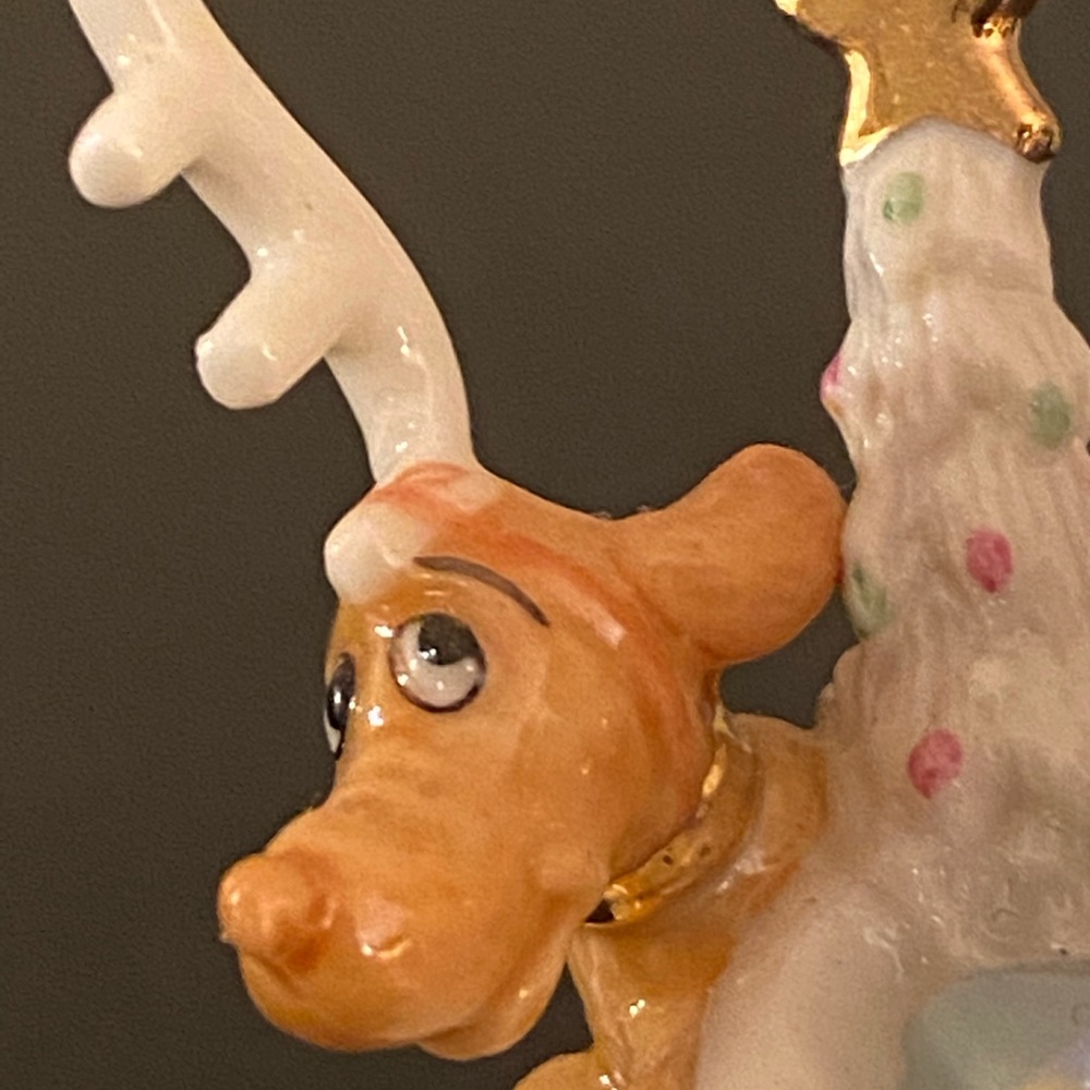 Vintage Grinch Lenox ornament